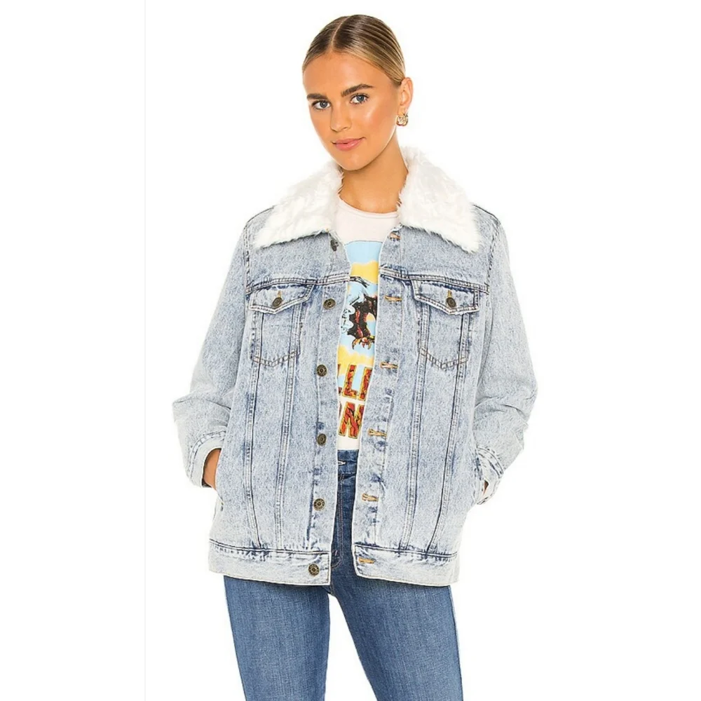 Show Me Your Mumu | Durado Oversized Faux Fur Lined Denim Jacket_11